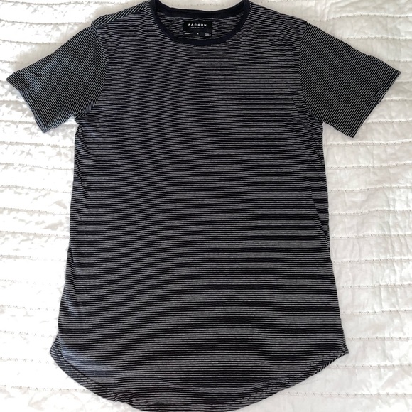 BUNDLE 6 Basic Striped Tees (S/M) Pacsun/On the Byas - Picture 6 of 13